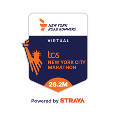 Virtual TCS New York City Marathon Logo