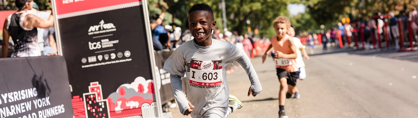 Boogie Down Kids Run at the New Balance Bronx 10 Mile