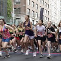 Girls Run at the Mastercard New York Mini 10K