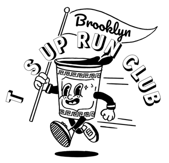 T's Up Track Club logo