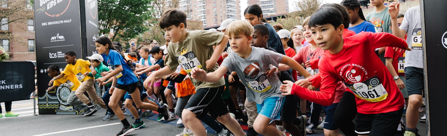 Boardwalk Kids Run at the RBC Brooklyn H