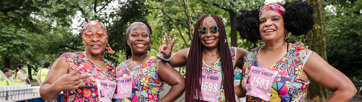 NYRR Retro 4-Miler + 1-Mile Health Walk