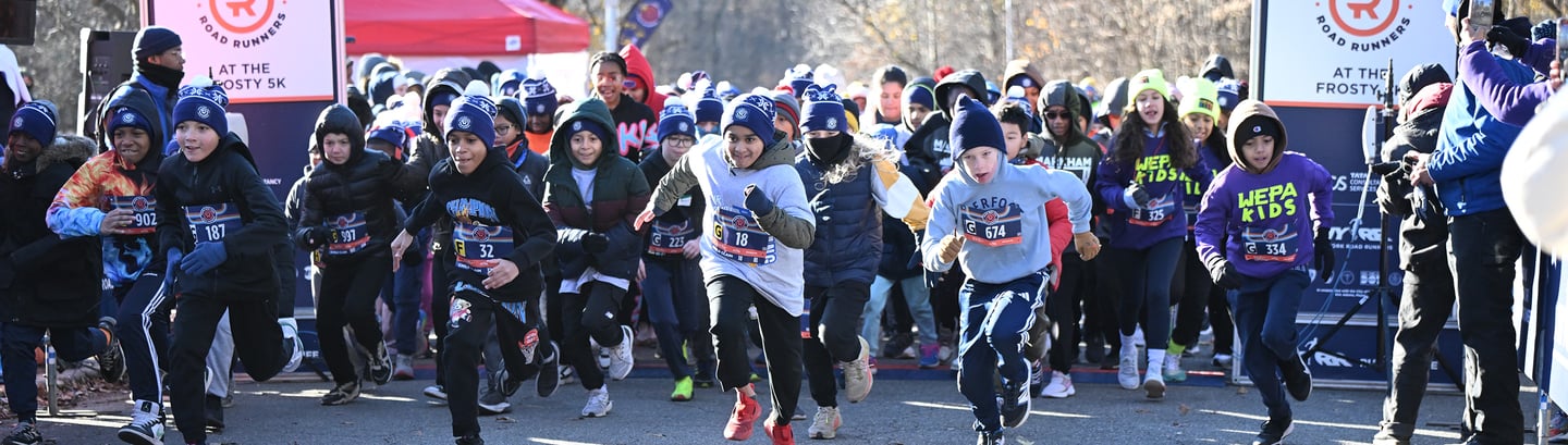 Rising NYRR at the NYRR Frosty 5K