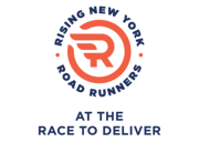 Rising NYRR at the Race to Deliver 4M to Benefit God's Love We Deliver logo logo