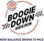 Boogie Down Kids Run at the New Balance Bronx 10 Mile logo logo
