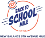 Back to School Mile at the New Balance 5th Avenue Mile logo logo