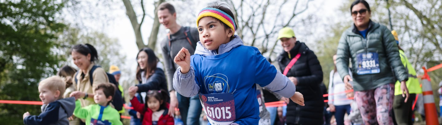 Rising NYRR at the RBC Race for the Kids 4M