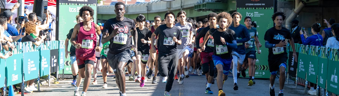 Flushing Meadows Kids Run at the Citizens Queens 10K