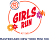 Girls Run at the Mastercard New York Mini 10K logo logo