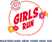 Girls Run at the Mastercard New York Mini 10K logo logo