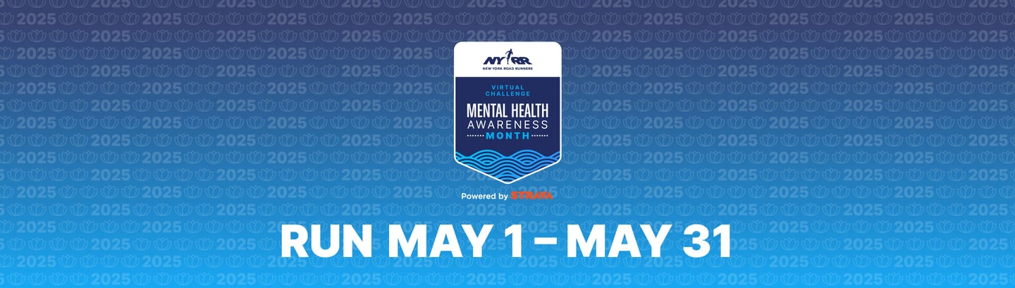 Virtual NYRR Mental Health Awareness Month Challenge