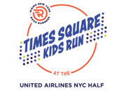 Times Square Kids Run at the United Airlines NYC Half logo