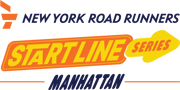 NYRR Start Line Series Manhattan logo, full color