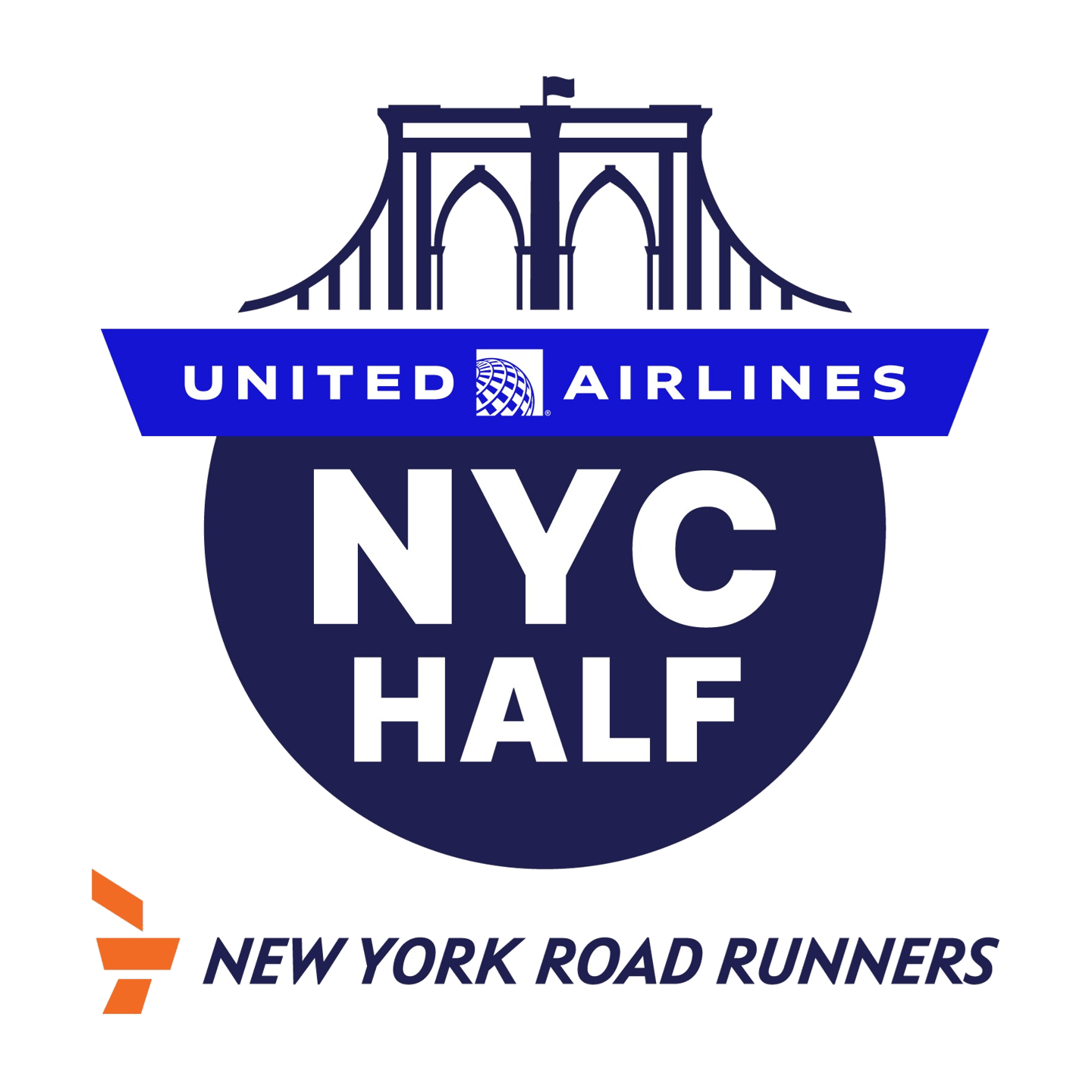 United Airlines Nyc Half logo