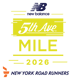 New Balance 5th Avenue Mile Logo