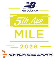 New Balance 5th Avenue Mile Logo