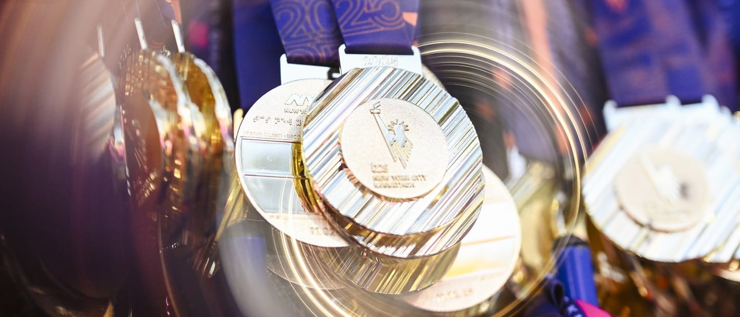 TCS New York City Marathon Medals
