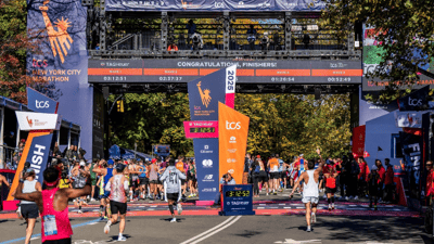 TCS New York City Marathon Finish Line
