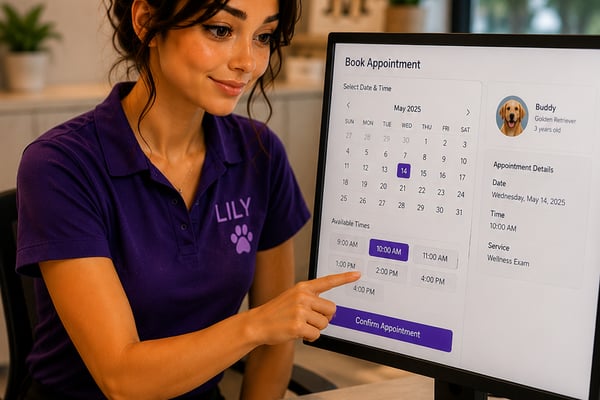 AI receptionist for pet boarding & daycare