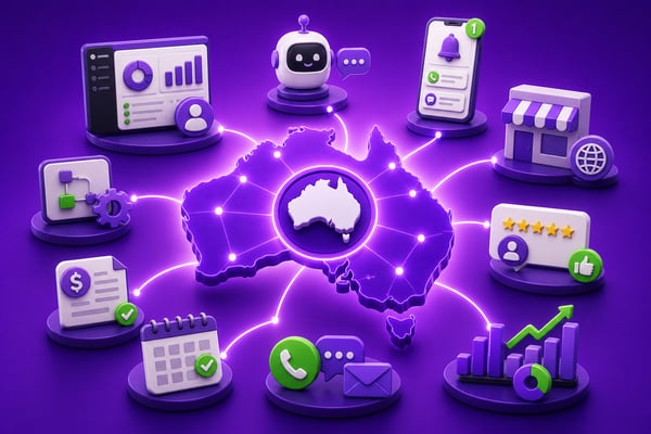 How should Australian service businesses handle online reputation management?