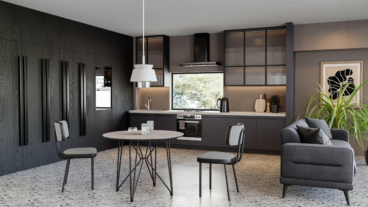 Stol atrofida o‘tish yo‘li aniq rejalashtirilgan ovqatlanish zonasi