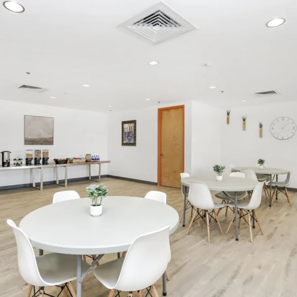 Dining room at Novara Recovery Center