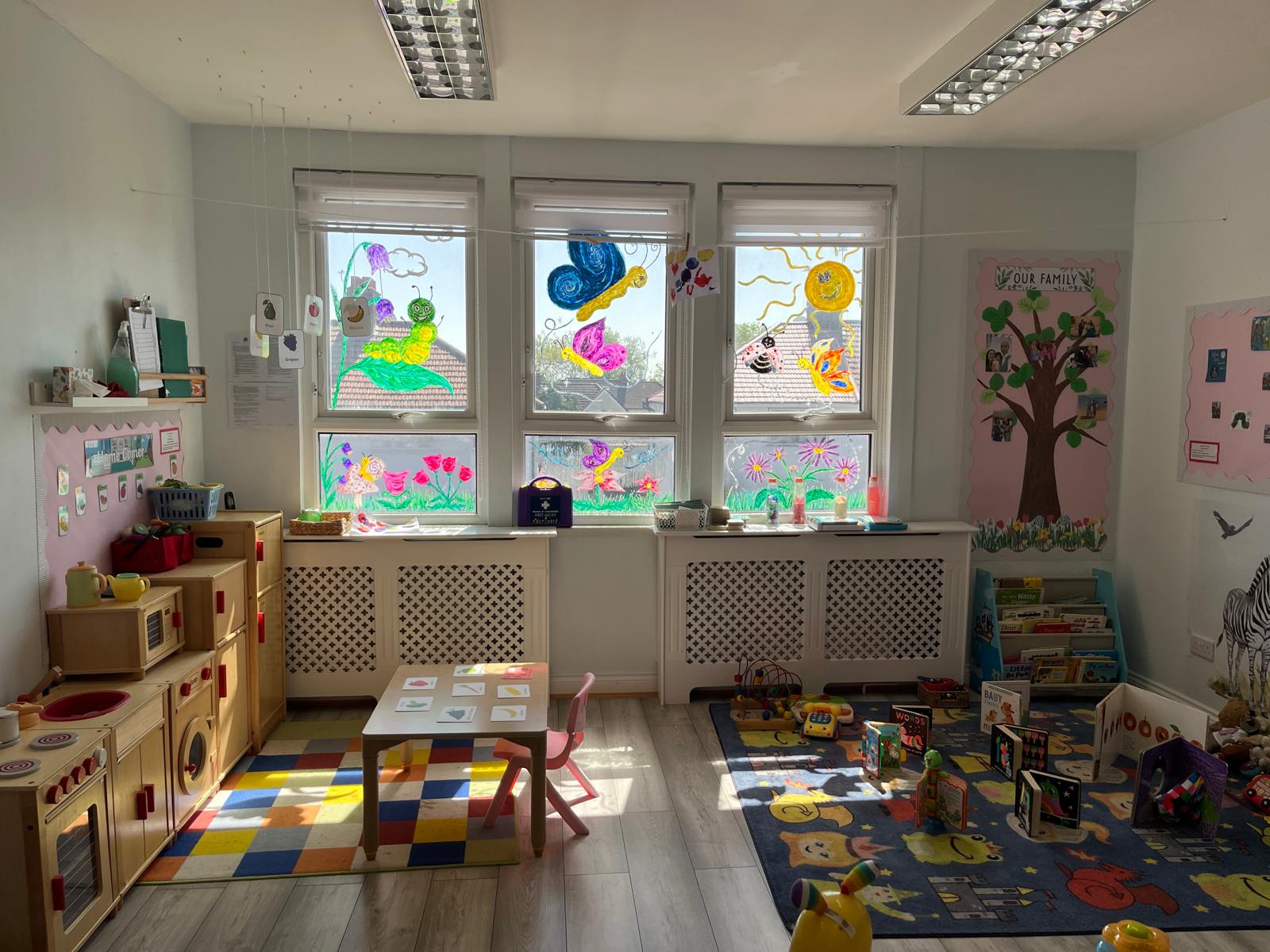 Leaves Room at Buckingham Montessori