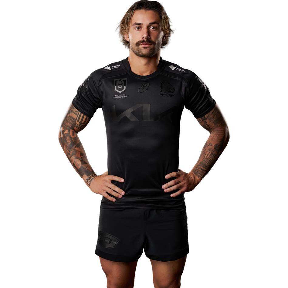 Men's Brisbane Broncos 2025 Black Shirt