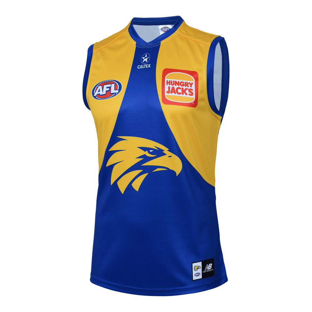 Men's West Coast Eagles 2025 Home Guernsey