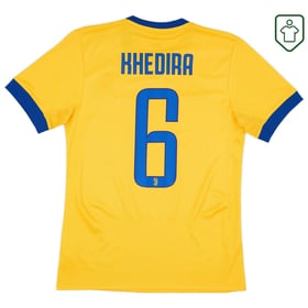 Herren Juventus 2017/18 Auswärts-Retro-Trikot Khedira #6