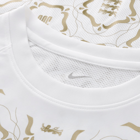 Damen England Lionesses 500-jähriges Jubiläum Pre-Match-Trikot – Weiß