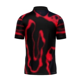 Men's England Rugby 2024/25 Third Warm Up Polo Shirt - Heatmap