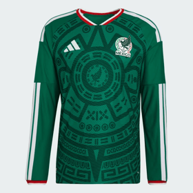 Kinder Mexiko 2026 Heim Authentisches WM-Langarmtrikot