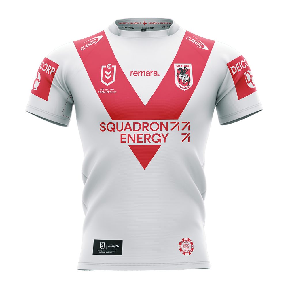 Men's St. George Illawarra Dragons 2026 Vrgas Shirt