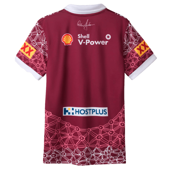 Men's QLD Maroons 2025 Third Indigenous Shirt