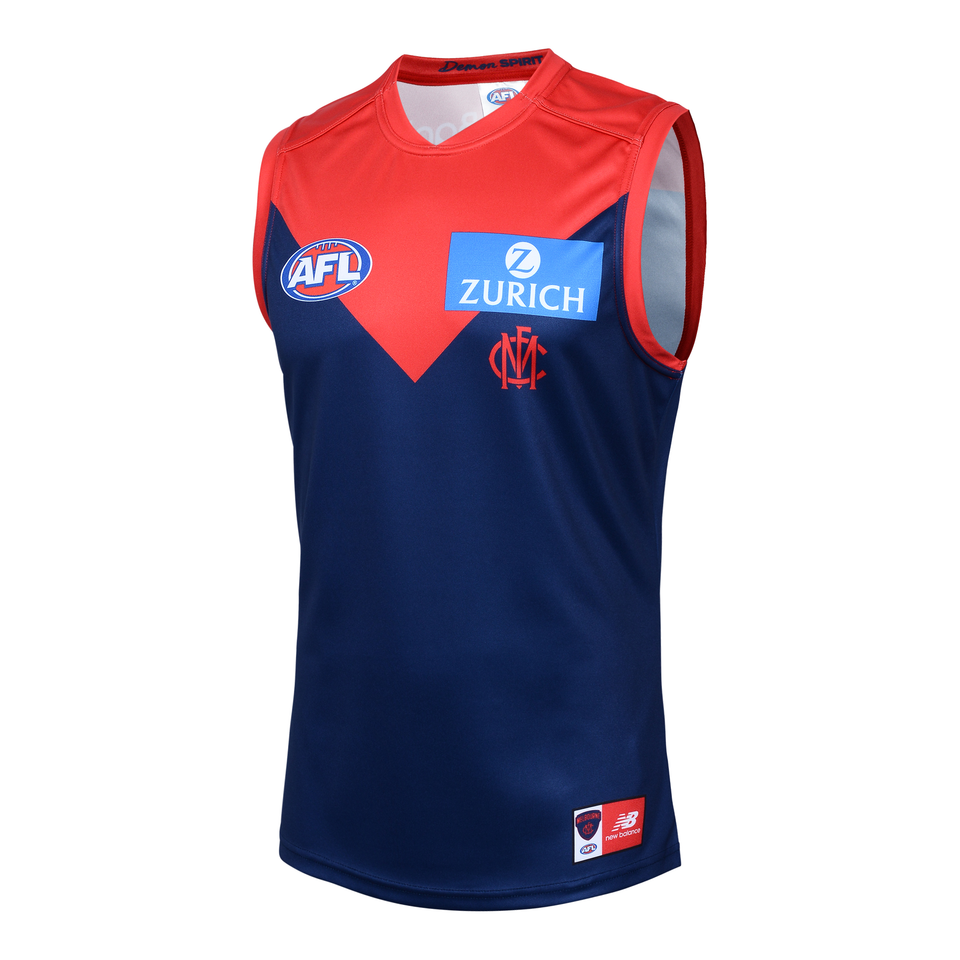 Women's Melbourne Demons 2025 Home Guernsey