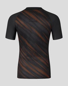 Men's Leicester Tigers 2025/26 Third Warm Up Shirt - Black