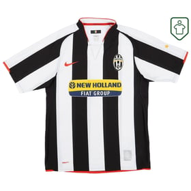 Herren Juventus 2007/08 Heim-Retro-Trikot