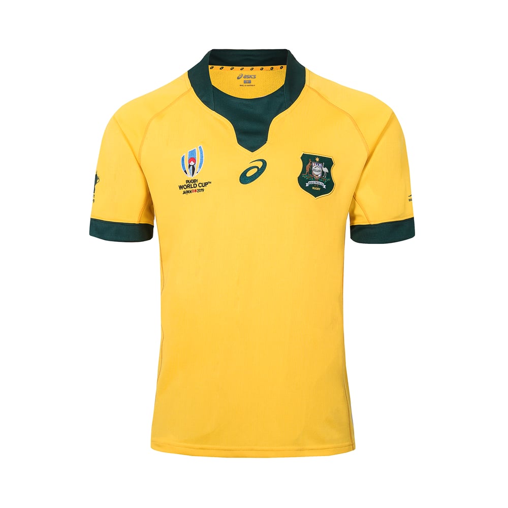 Men's Australian Wallabies 2019 Home RWC Shirt