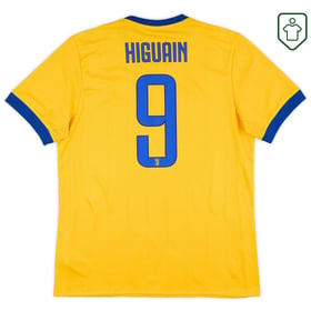 Herren Juventus 2017/18 Auswärts-Retro-Trikot Higuaín #9