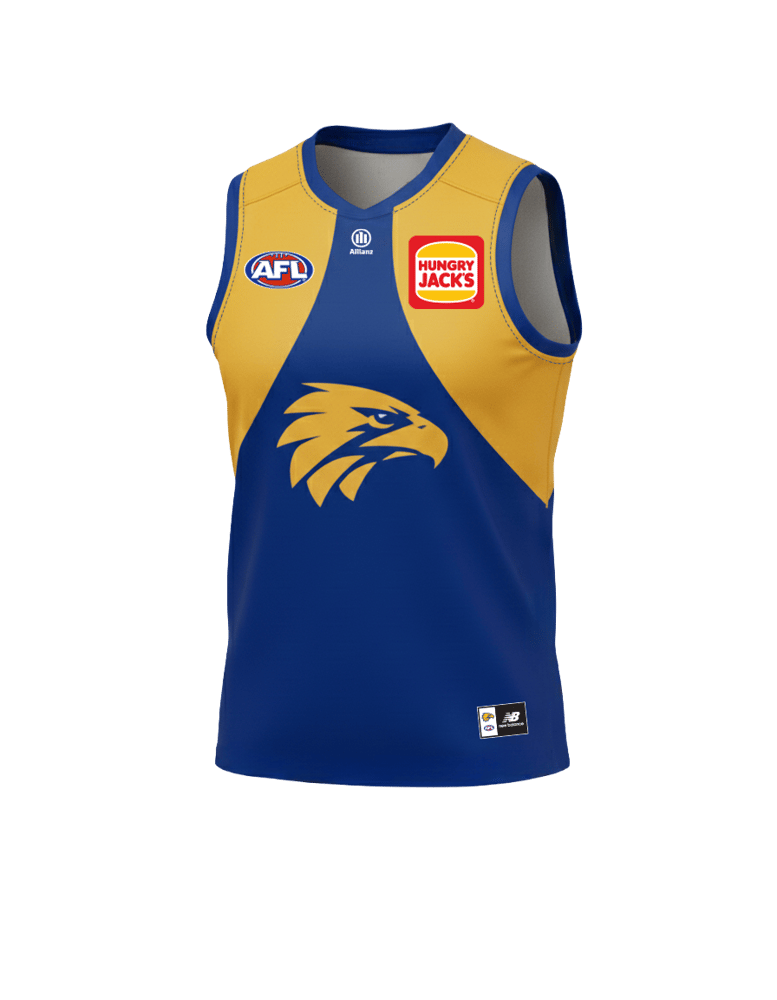 Women's West Coast Eagles 2026 Home Guernsey