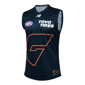 Men's GWS Giants 2025 Third Never Surrender Guernsey