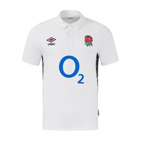Men's England Rugby 2024/25 Home Polo Shirt
