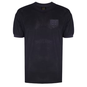 Männer England 1970 Retro Blackout Shirt #6