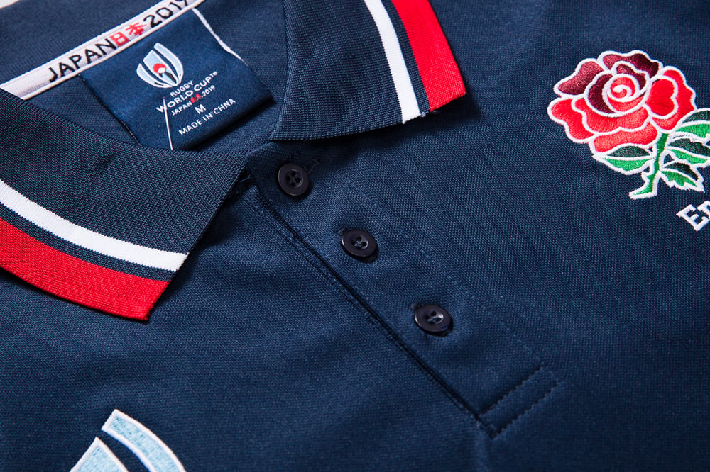 Men's England Rugby 2019 Third World Cup Polo Shirt