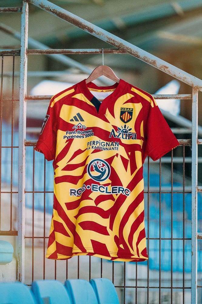 Men's USA Perpignan 2025/26 Away Sponsored Shirt