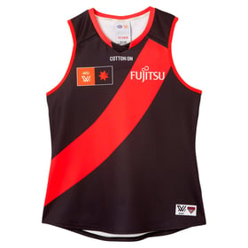 Women's Essendon Bombers 2024 Home AFLW Guernsey