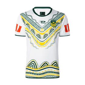Men's Australian Kangaroos 2025/26 Third Indigenous Shirt
