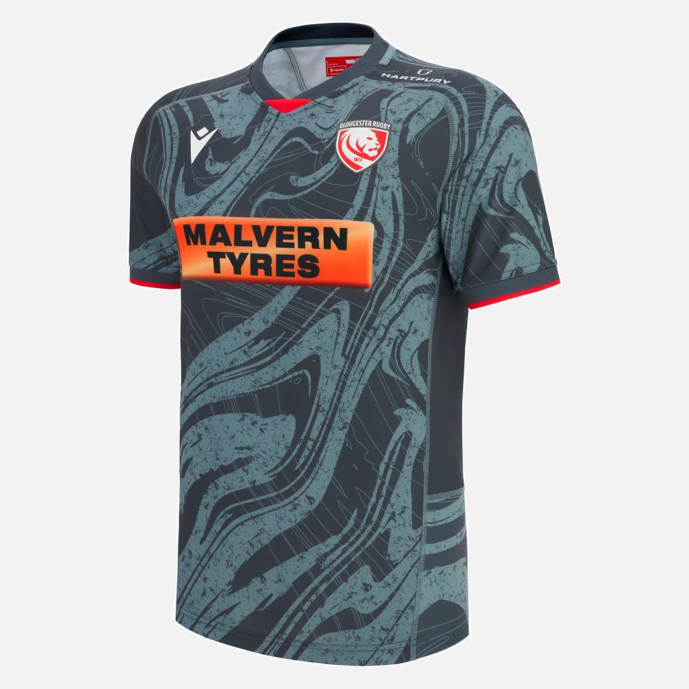 Men's Gloucester Rugby 2025/26 Third Euro Shirt