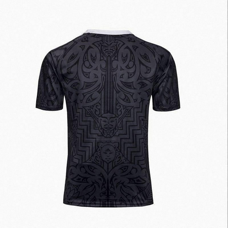 Men's Maori All Blacks 100th Anniversary Personalized Jersey